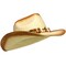 Western Straw Cowboy Hat - Straw Woven Cow Boy Hats Costume Accessories - 1 Piece